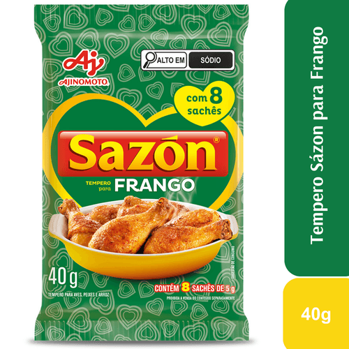 Tempero Em Pó SAZÓN® Para Frango 40G