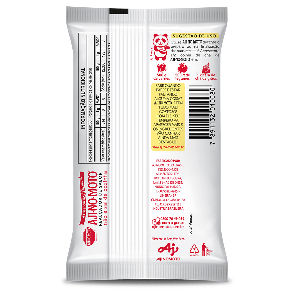 Aji-No-Moto® Floppy 36G - Ajinomoto - Loja Ajinomoto