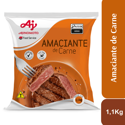 Amaciante De Carne Ajinomoto 1,1Kg