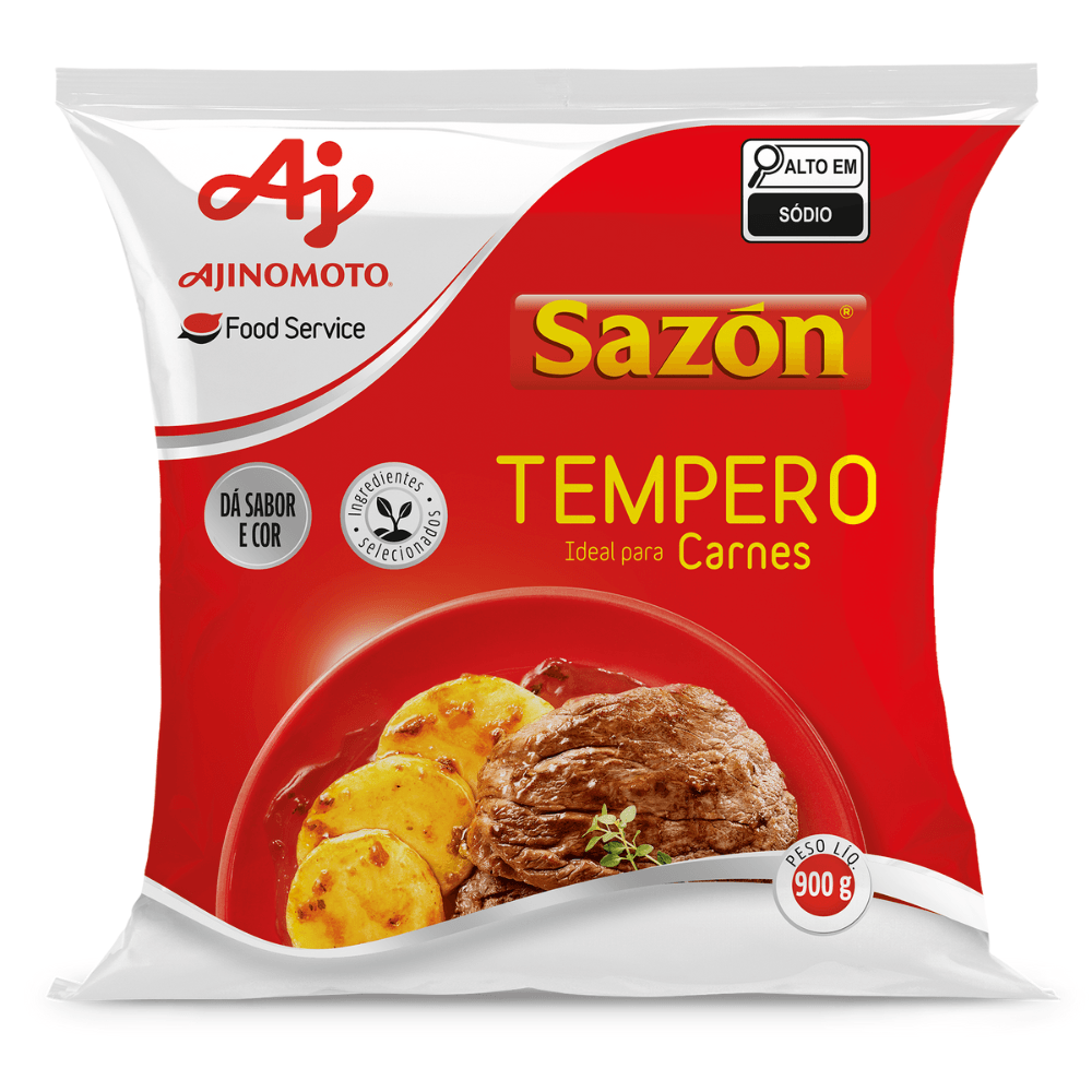 Tempero Em Pó Sazón® Para Legumes 40G. - Loja Ajinomoto