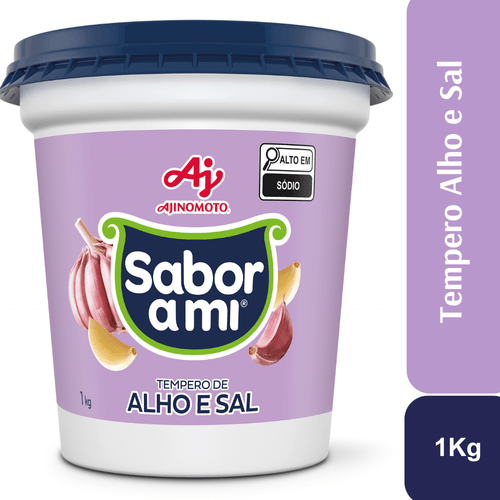 Sabor A Mi® Alho E Sal 1Kg