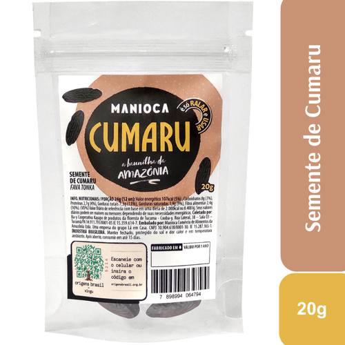 Cumaru em Semente Manioca 20G