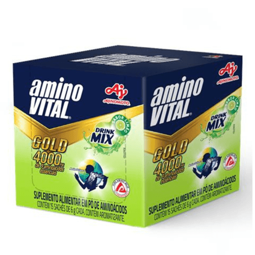 aminoVITAL® GOLD Drink Mix Limão - Ajinomoto 15 sachês